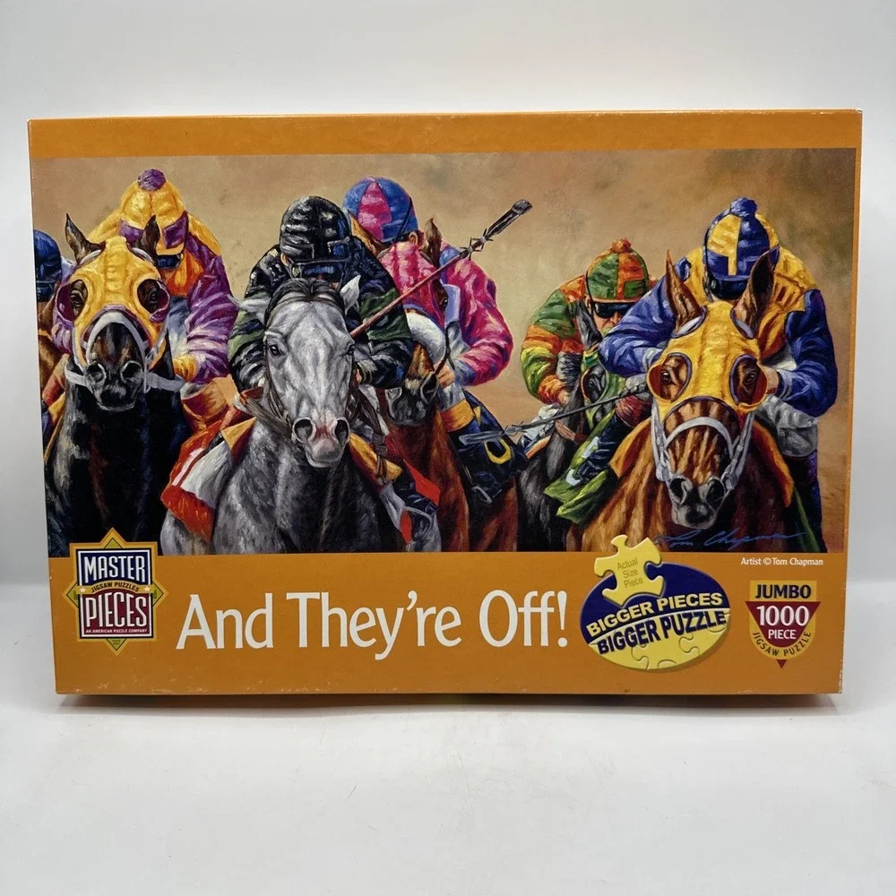Master Pieces Puzzle 1000pc Jumbo 